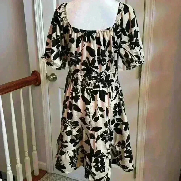 Hint of Blush NWT Short Sleeve Scoop Neck Elastic Waistband Women’s Size XL - Picture 6 of 14